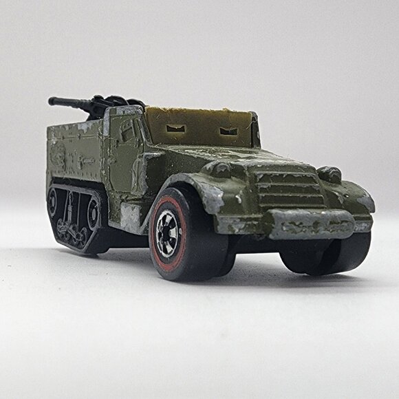 Hot Wheels Redline 1974 Gun Bucket US Army Military Half Track Vintage - Picture 6 of 10